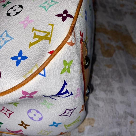 Louis Vuitton Multi Colour Rita in white - Picture 8 of 16